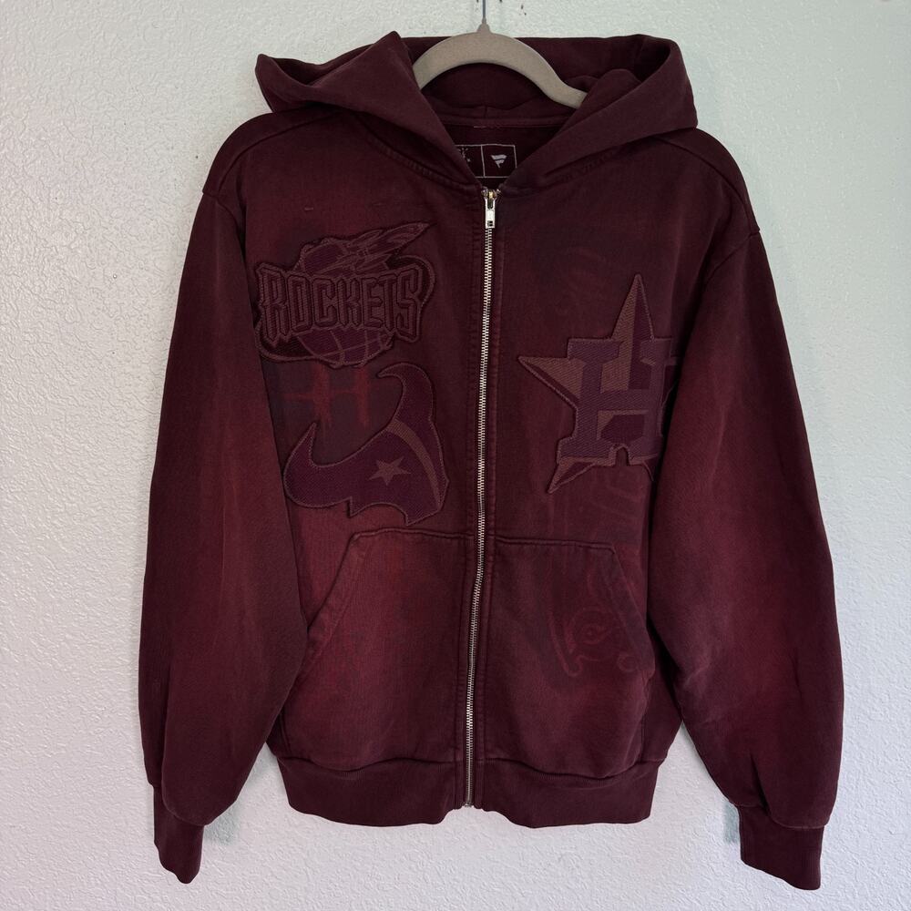 Cactus Jack Jacket Mens Small Texans Rockets Astros Fanatics Fest Travis Scott S